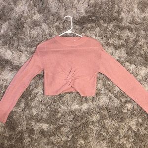 H&M cropped sweater
